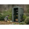 Domek narzędziowy Darwin 4x4 zielony z podłogą 126x117 cm, Keter
