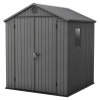 Domek narzędziowy Darwin 6x6 szary z podłogą 190x183 cm, Keter