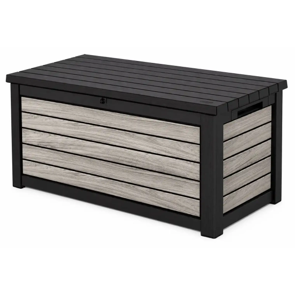 Skrzynia ogrodowa Deco deck 630 l szara, Keter