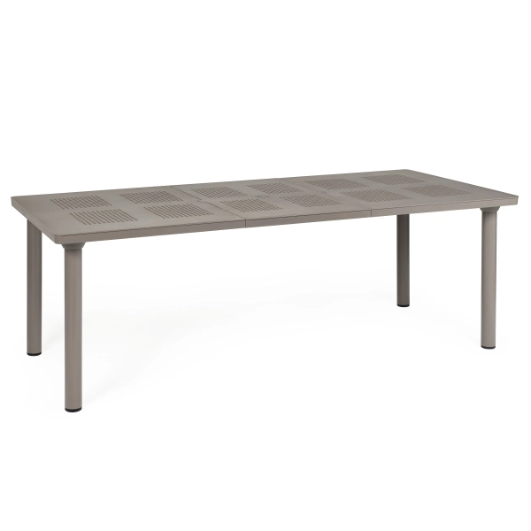 Stół ogrodowy rozkładany 160 cm LIBECCIO TORTORA ciemny beż, Nardi