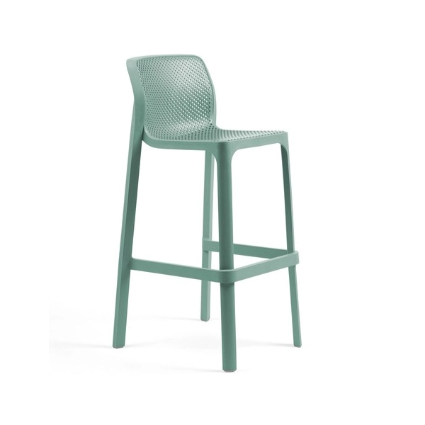Hoker krzesło barowe NET STOOL SALICE zielony, Nardi