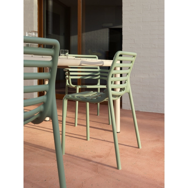 Krzesło ogrodowe DOGA BISTROT AGAVE zielony, Nardi