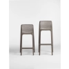 Hoker krzesło barowe NET STOOL MINI TORTORA ciemny beż, Nardi