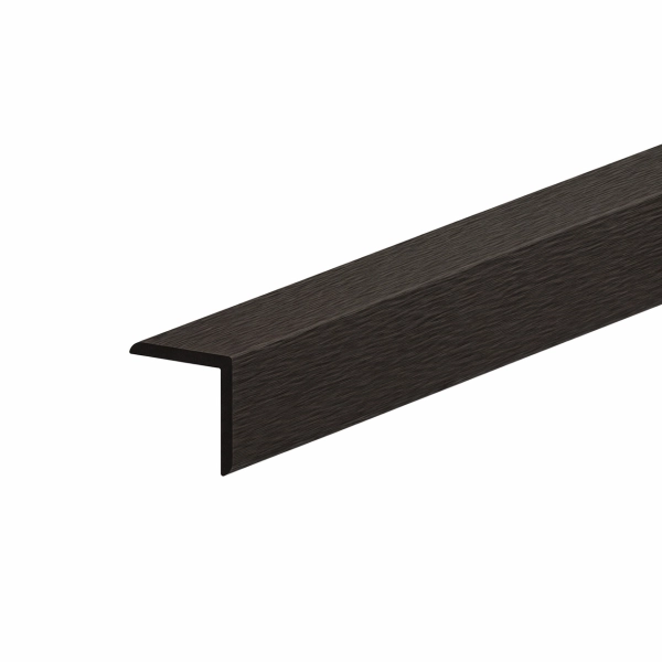 Kątownik kompozytowy WPC NORDECK Skogline Heban 220 × 4,8 × 4,8 cm