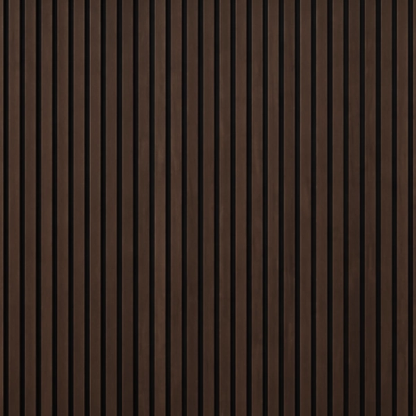 Panel elewacyjny zewnętrzny 300 x 21,9 x 2,6 cm | Ciemny Brąz/Czarny