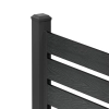Sztacheta kompozytowa ze strukturą drewna, NORDECK Hageline, Antracyt 150 x 20 x 2200 mm