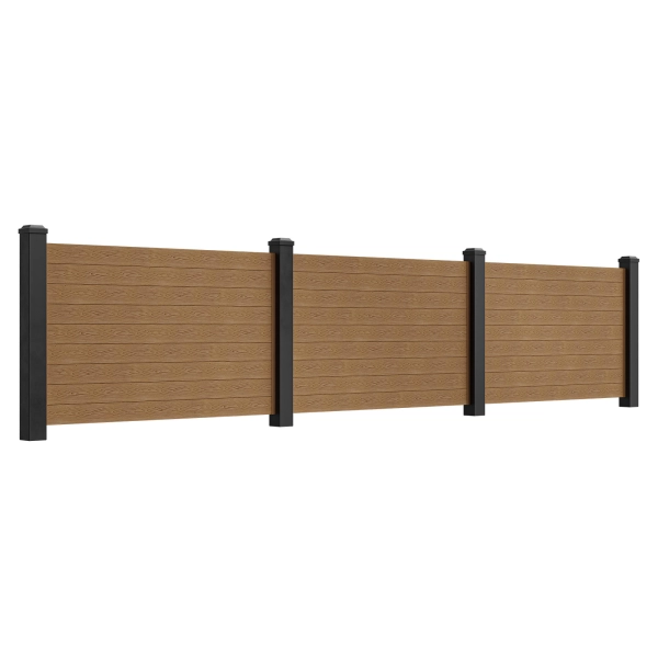 Ceownik do sztachety NORDECK / BERGDECK Hageline Złoty Dąb 30 x 40 x 2000 mm