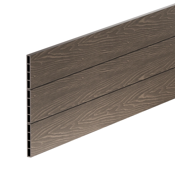 Sztacheta kompozytowa ze strukturą drewna, NORDECK Hageline, Brąz 150 x 20 x 1500 mm
