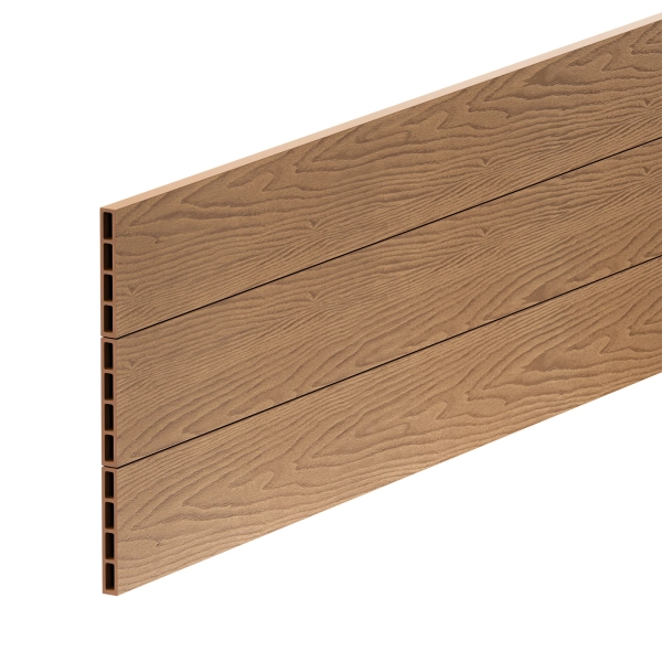 Sztacheta kompozytowa ze strukturą drewna, NORDECK Hageline, Złoty Dąb 150 x 20 x 1800 mm