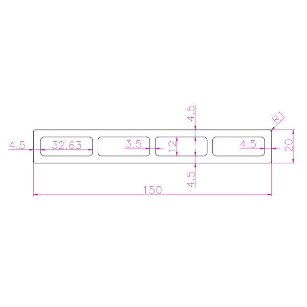 Sztacheta kompozytowa ze strukturą drewna, NORDECK Hageline, Złoty Dąb 150 x 20 x 1800 mm