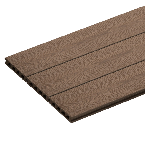 Deska Tarasowa Kompozytowa NORDECK Skogline Ciemny Teak 400 × 14 × 2,5 cm
