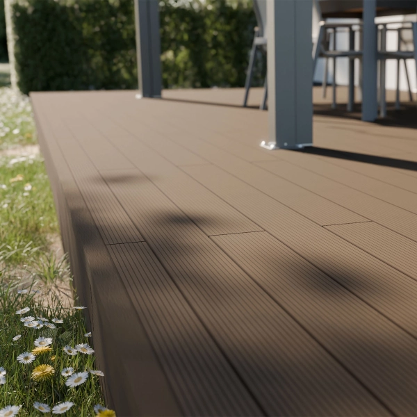 Deska Tarasowa Kompozytowa NORDECK Skogline Ciemny Teak 400 × 14 × 2,5 cm