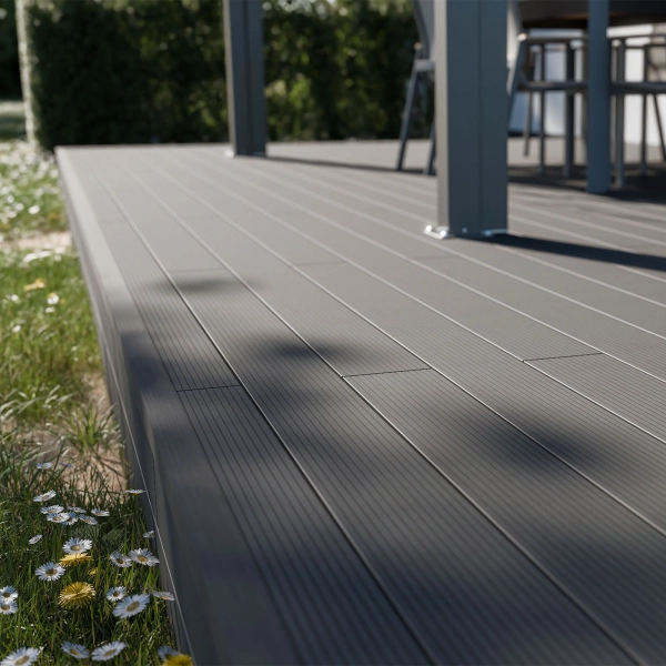 Deska Tarasowa Kompozytowa NORDECK Skogline Grey Oak 220 × 14 × 2,5 cm