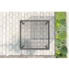 Pergola Ogrodowa Bioklimatyczna Stalowa SOLA 3x3 m Antracyt NORDVIC