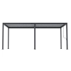 Pergola Ogrodowa Bioklimatyczna Stalowa SOLA 3x6 m Antracyt NORDVIC