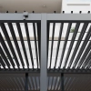 Pergola Ogrodowa Bioklimatyczna Stalowa SOLA 3x6 m Antracyt NORDVIC