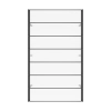 Wiata zadaszenie garażowe NORDVIC Njord 3x5 - 313 x 502 x 205 cm z poliwęglanem 6 mm, Cold Grey
