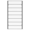 Wiata zadaszenie garażowe NORDVIC Njord 3x6 - 313 x 573 x 205 cm z poliwęglanem 6 mm, Cold Grey