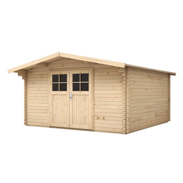 Domek ogrodowy letniskowy drewniany 4x4 m Elva 1, Nordwood