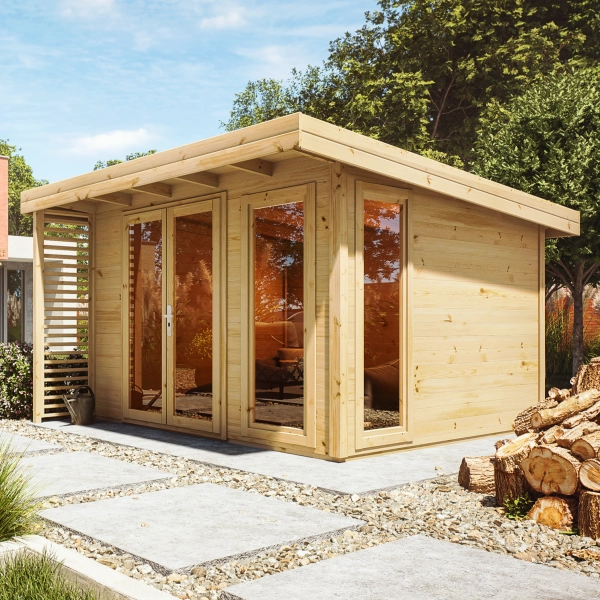 Domek ogrodowy drewniany Gran 3x3,7 m, Nordwood