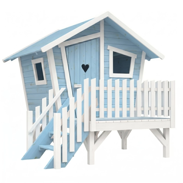 Domek dla dzieci Lilla 2x2 m drewniany, Nordwood