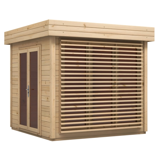 Domek ogrodowy drewniany 250x250 cm Lykke, Nordwood