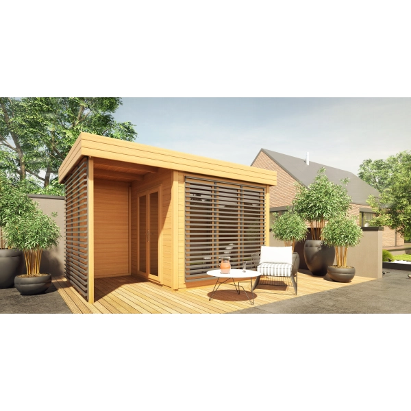 Domek ogrodowy drewniany 250x250 cm Lykke, Nordwood