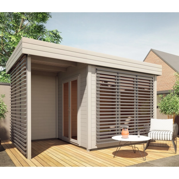 Domek ogrodowy drewniany 250x250 cm Lykke, Nordwood