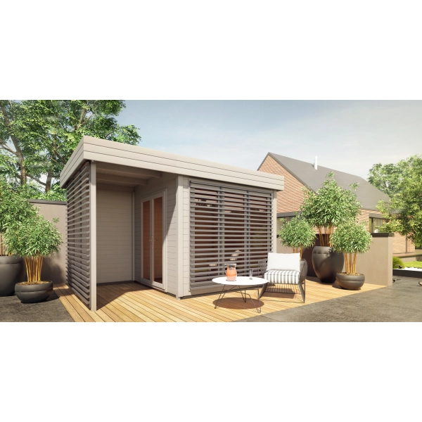 Domek ogrodowy drewniany 250x250 cm Lykke, Nordwood