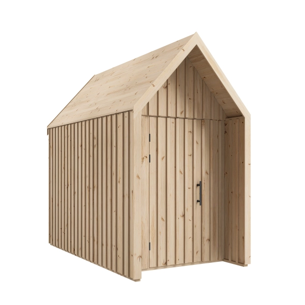 Skandynawski domek ogrodowy drewniany 162x289 cm Skarv 2, Nordwood