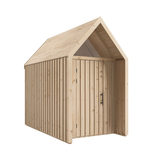 Skandynawski domek ogrodowy drewniany 162x289 cm Skarv 2, Nordwood