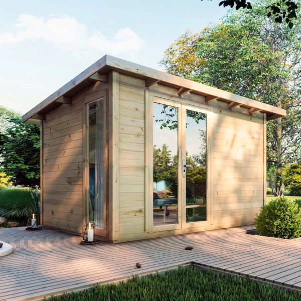 Domek ogrodowy drewniany 4x3 m Storvik 1, Nordwood