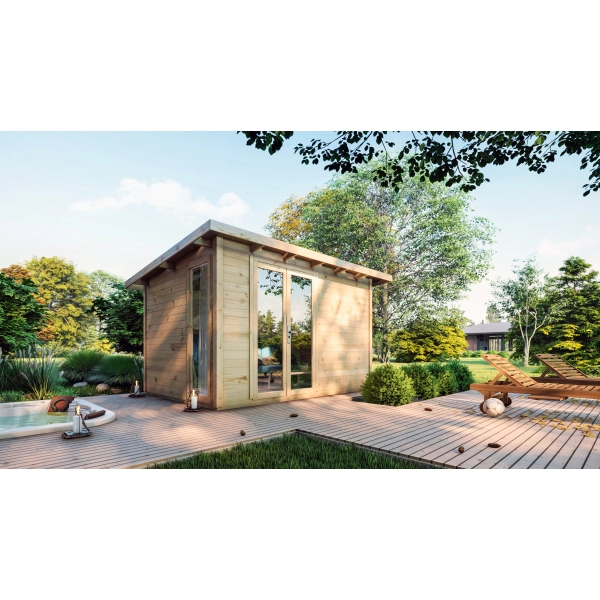 Domek ogrodowy drewniany 4x3 m Storvik 1, Nordwood