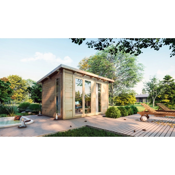 Domek ogrodowy drewniany 4x3 m Storvik 2, Nordwood