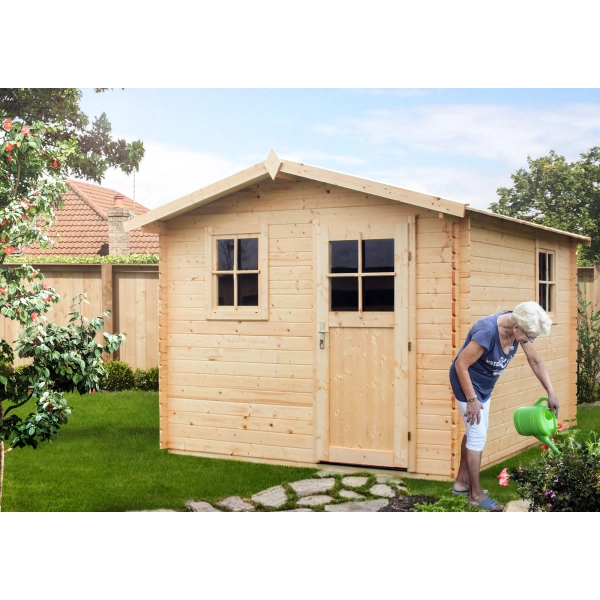 Domek ogrodowy drewniany 3,4x3,4 m Sommar, Nordwood