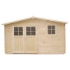 Domek ogrodowy letniskowy drewniany 4,4x3,4 m Torp, Nordwood