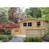 Domek ogrodowy letniskowy drewniany 4,4x3,4 m Torp, Nordwood