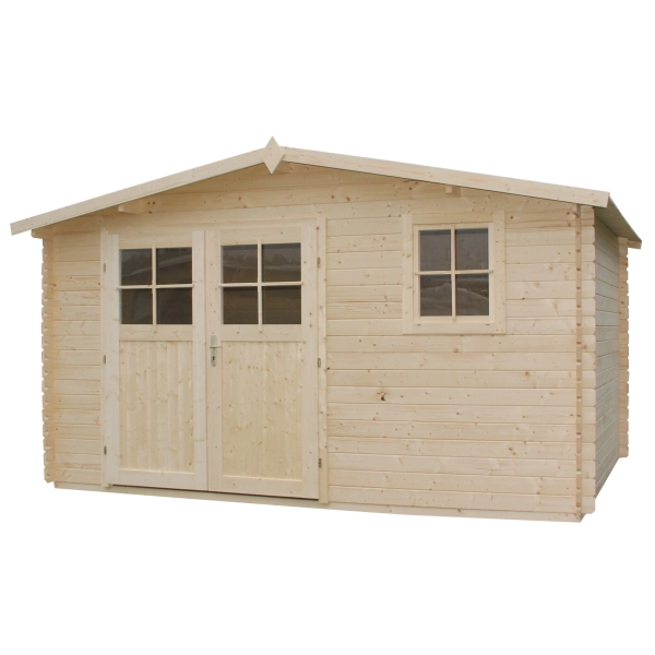 Domek ogrodowy letniskowy drewniany 4,4x3,4 m Torp, Nordwood