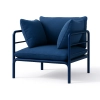 Zestaw Wypoczynkowy Ogrodowy BELLANTI Venezia Midnight Blue 6os.