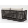 Zestaw Wypoczynkowy Aluminiowy BELLANTI Rimini 5 osobowy + stolik | Heban