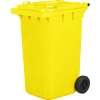 Zestaw koszy do segregacji 3x240 l – niebieski, zielony, żółty