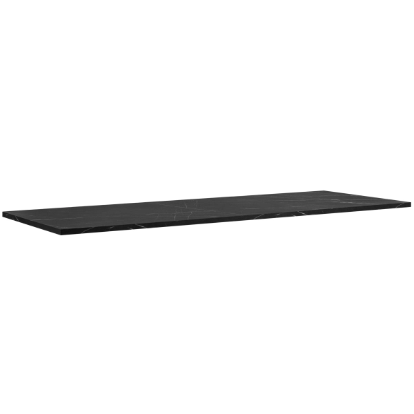 Blat Łazienkowy 140cm Czarny Marmur, Rodan