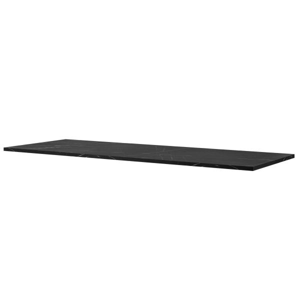 Blat Łazienkowy 140cm Czarny Marmur, Rodan