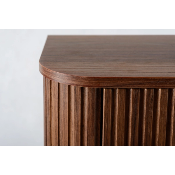 Zestaw szafka pod umywalkę 100 cm dąb orzech + słupek 139 cm dąb orzech ELEGANCE, Rodan