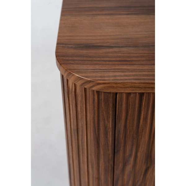 Zestaw szafka pod umywalkę 100 cm dąb orzech + słupek 139 cm dąb orzech ELEGANCE, Rodan