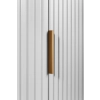 Zestaw szafka pod umywalkę 100 cm biała + słupek 139 cm biały ELEGANCE, Rodan