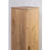 Zestaw szafka pod umywalkę 100 cm dąb craft złoty + słupek 139 cm dąb craft złoty ELEGANCE, Rodan