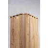 Zestaw szafka pod umywalkę 100 cm dąb craft złoty + słupek 139 cm dąb craft złoty ELEGANCE, Rodan