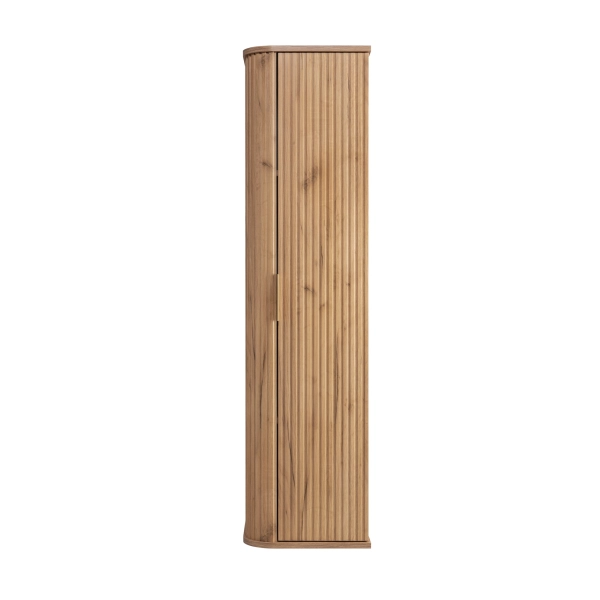 Zestaw szafka pod umywalkę 100 cm dąb craft złoty + słupek 139 cm dąb craft złoty ELEGANCE, Rodan