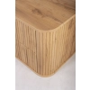 Szafka pod umywalkę 80 cm wisząca z blatem dąb craft złoty ELEGANCE, Rodan